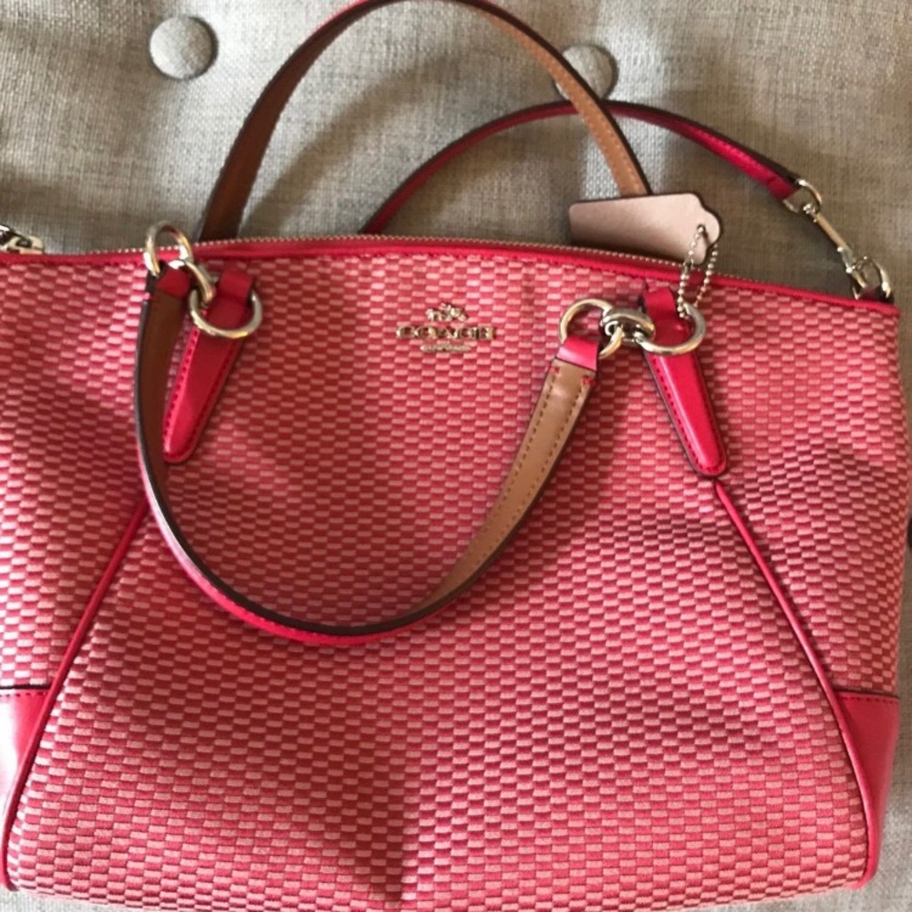 Pink Coach Handbag